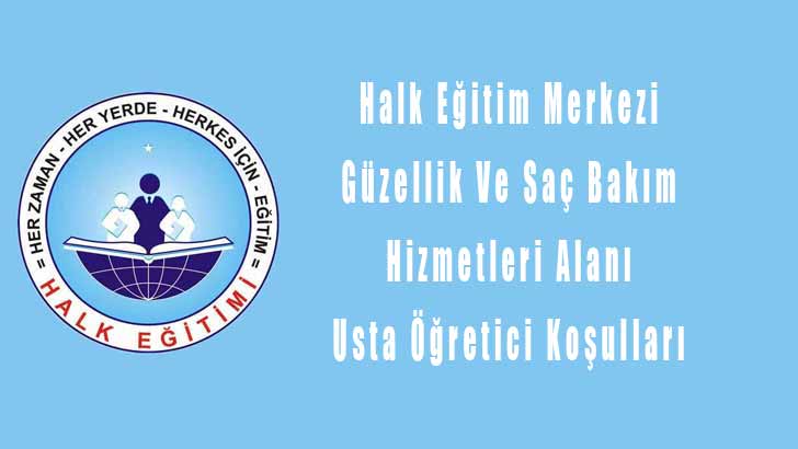 Güzellik Ve Saç Bakım Hizmetleri Usta Öğreticisi Şartları