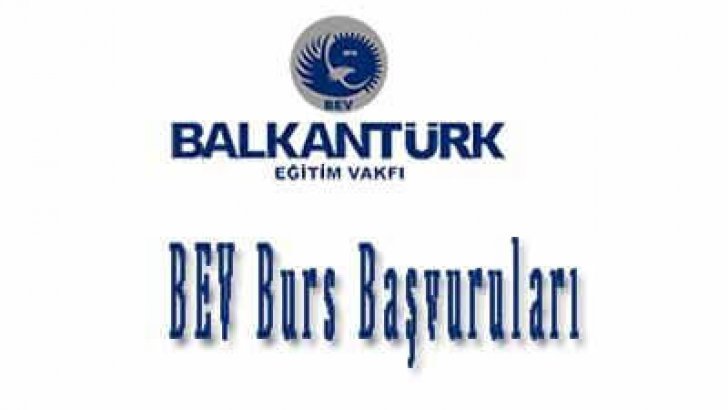 BEV Balkantürk Eğitim Vakfı Burs Başvuruları