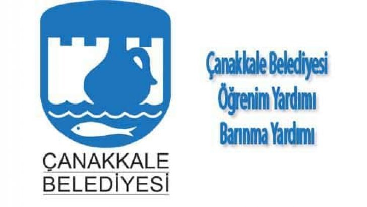 Çanakkale Belediyesi Öğrenim Yardımı Bursu Başvuruları