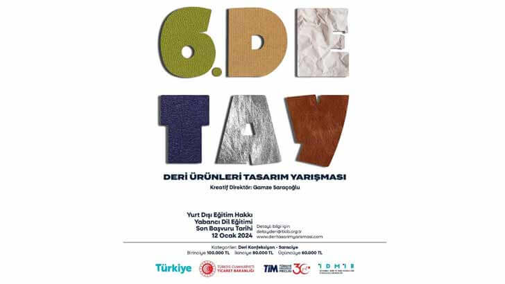 İDMİB Detay Deri Ürünleri Tasarım Yarışması