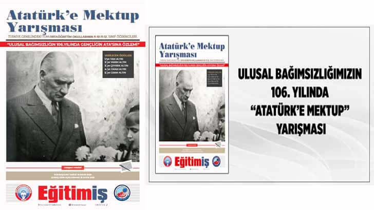 Gençlerden Atatürk’e Mektup Yarışması