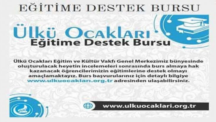Ülkü Ocakları Vakfı Burs Başvurusu