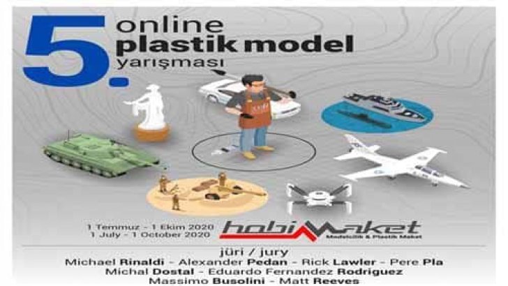 Hobi Maket Online Plastik Model Yarışması