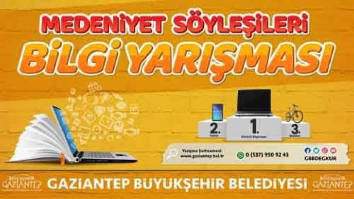 Gaziantep Belediyesi Medeniyet Söyleşileri Bilgi Yarışması