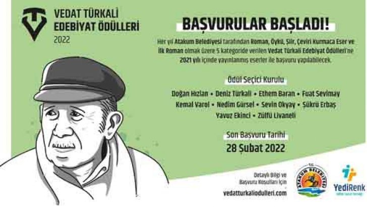 Atakum Belediyesi Vedat Türkali Edebiyat Ödülleri