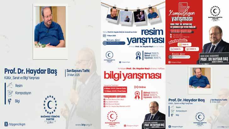 BTP Haydar Bas Kültür Ve Sanat Yarışmaları