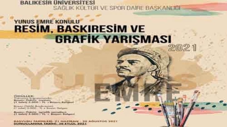 Balıkesir Üniversitesi Resim Baskıresim Ve Grafik Sanatlar Yarışması
