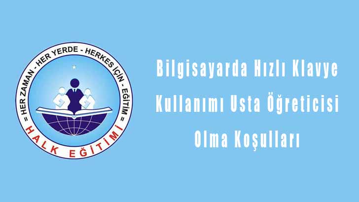 Bilgisayarda Hızlı Klavye Kullanımı Usta Öğreticisi