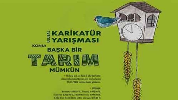 İzmir Belediyesi Başka Bir Tarım Mümkün Karikatür Yarışması