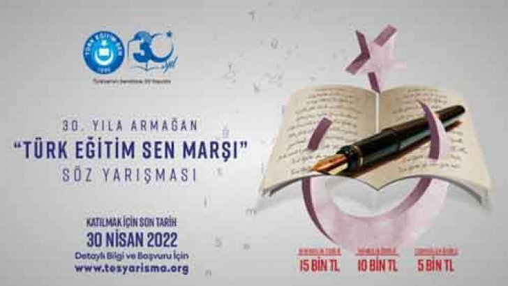 Türk Eğitim Sen Marşı Söz Yazma Yarışması