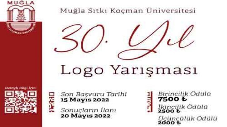 Muğla Sıtkı Koçman Üniversitesi 30 Yıl Logo Tasarım Yarışması