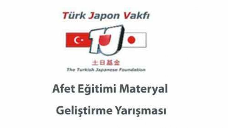 Türk Japon Vakfı Afet Eğitimi Materyal Geliştirme Yarışması
