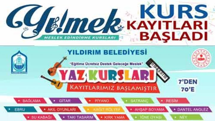 Yıldırım Belediyesi YIL-MEK Kursları