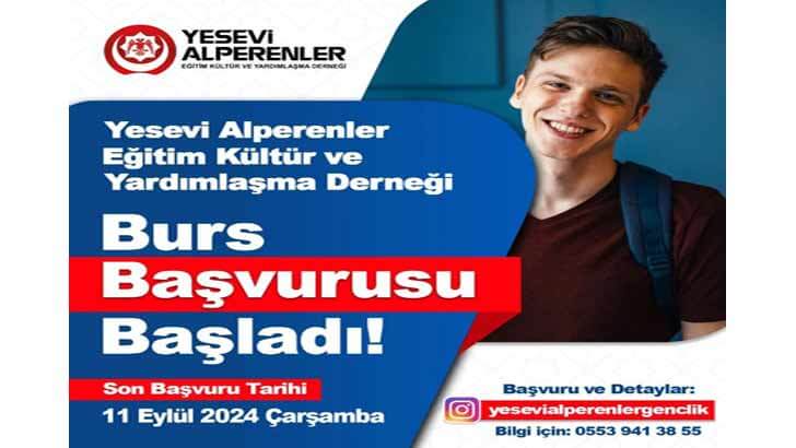 Yesevi Alperenler Derneği Burs Başvurusu