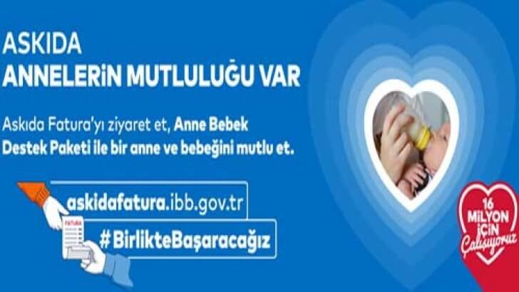 İBB Askıda Fatura Aile Destek Paketleri