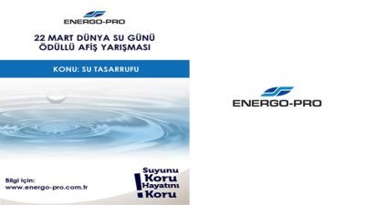 Energo-Pro 22 Mart Dünya Su Günü Afiş Yarışması