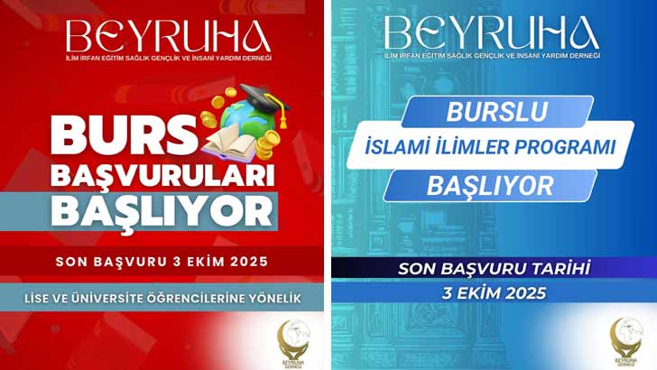 Beyruha Derneği Burs Başvuruları