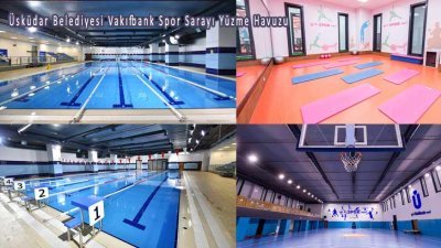 Üsküdar Belediyesi Vakıfbank Spor Sarayı Yüzme Havuzu