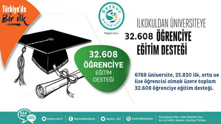 Beykoz Belediyesi Eğitim Yardımı