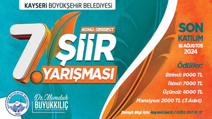 Kayseri Belediyesi Şiir Yarışması