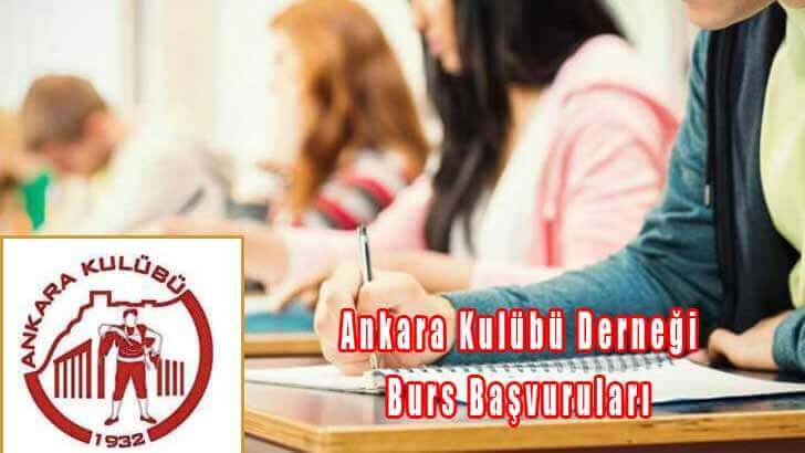Ankara Kulübü Derneği Burs Başvuruları