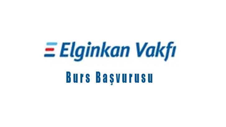 Elginkan Vakfı Bursu Başvurusu