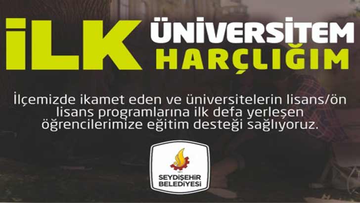 Seydişehir Belediyesi Burs Başvuruları