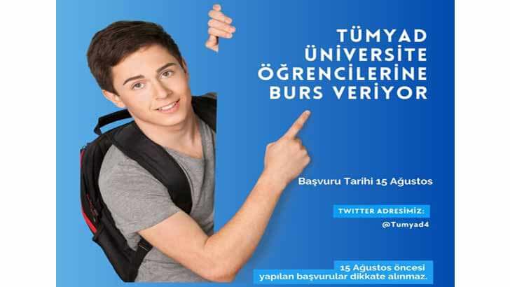 Türk Yardımlaşma Derneği TÜMYAD Bursu Başvuruları