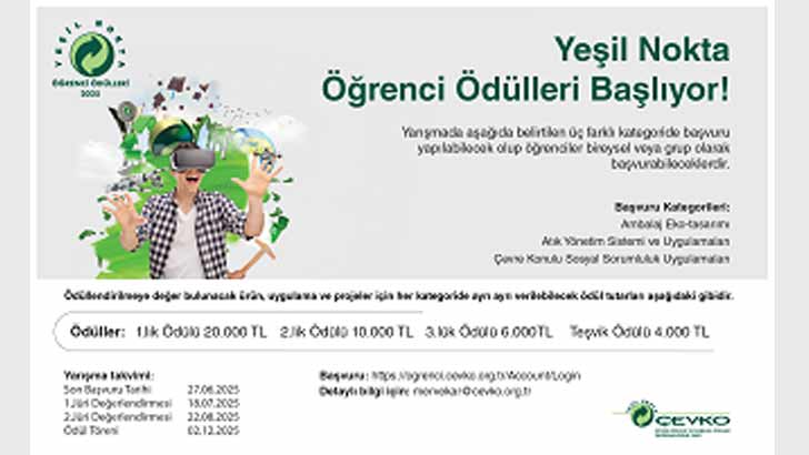 ÇEVKO Yeşil Nokta Öğrenci Ödülleri