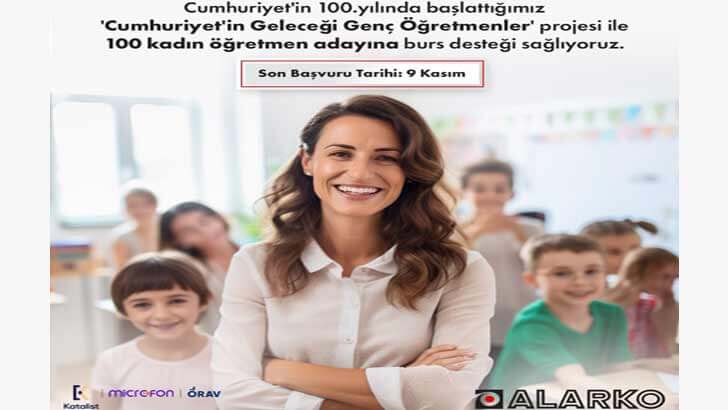 Alarko Holding Öğretmen Adayları Bursu Başvurusu