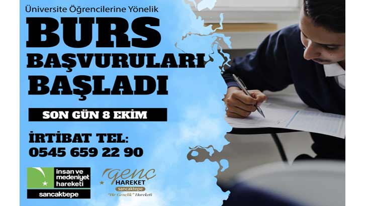 İnsan Ve Medeniyet Hareketi Derneği Sancaktepe Şubesi Bursu