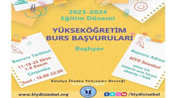 KİYD İstanbul Şubesi Bursu Başvurusu