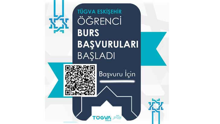 TÜGVA Eskişehir Temsilciliği Burs Başvurusu