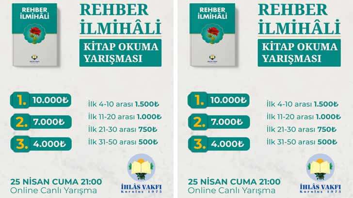 İhlas Vakfı Kitap Okuma Yarışması