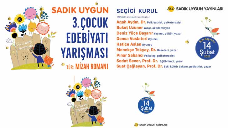 Sadık Uygun Yayınları Çocuk Edebiyatı Yarışması