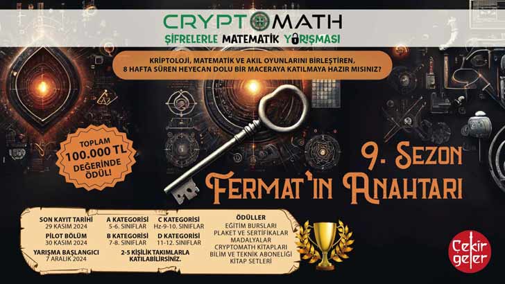 CryptoMath Şifrelerle Matematik Yarışması