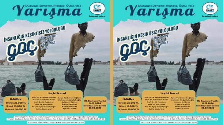 Millet Derneği Ödüllü Düzyazı Yarışması