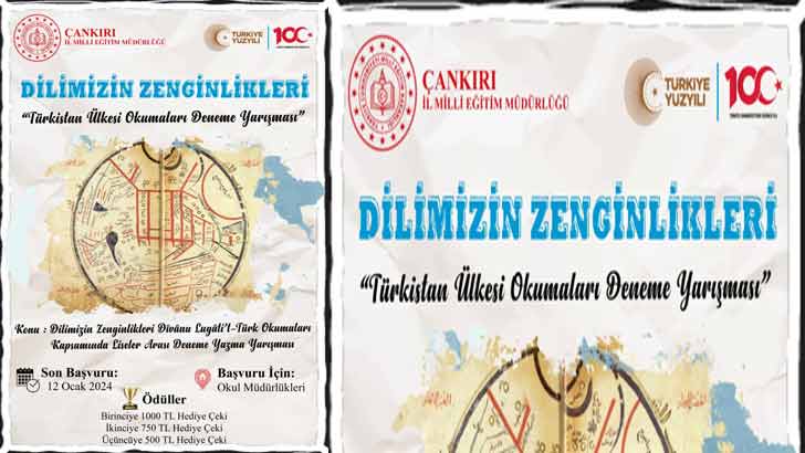 Türkistan Ülkesi Okumaları Deneme Yarışması