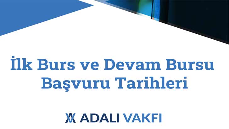 Adalı Vakfı Burs Başvuruları