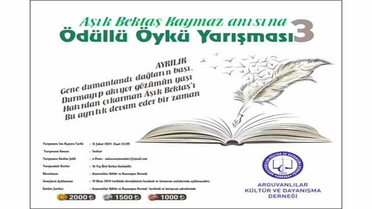 Aşık Bektaş Kaymaz Anısına Öykü Yarışması