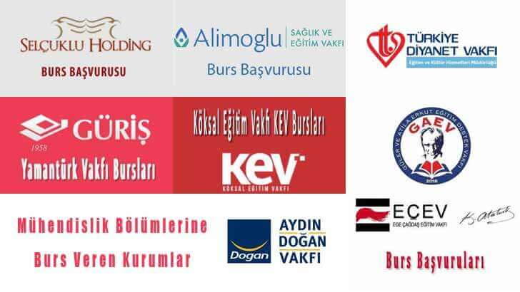 Mühendislik Bölümlerine Burs Veren Kurumlar