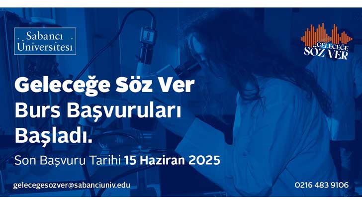 Sabancı Üniversitesi Geleceğe Söz Ver Burs Programı