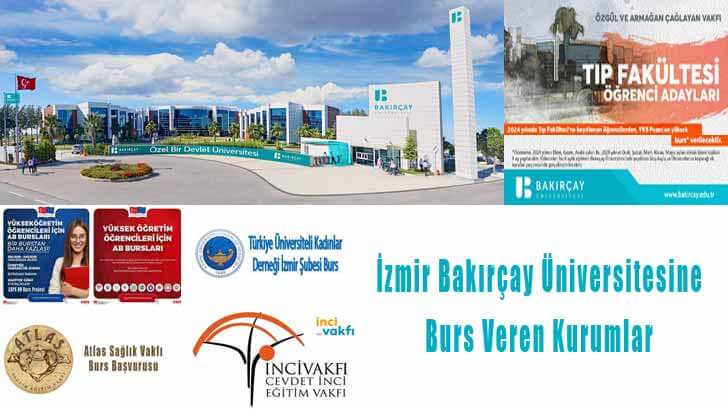 İzmir Bakırçay Üniversitesine Burs Veren Kurumlar