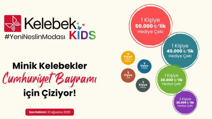 7. Kelebek Kids Resim Yarışması