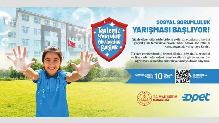 OPET Tertemiz Yarın Okullardan Başlar Projesi Yarışması