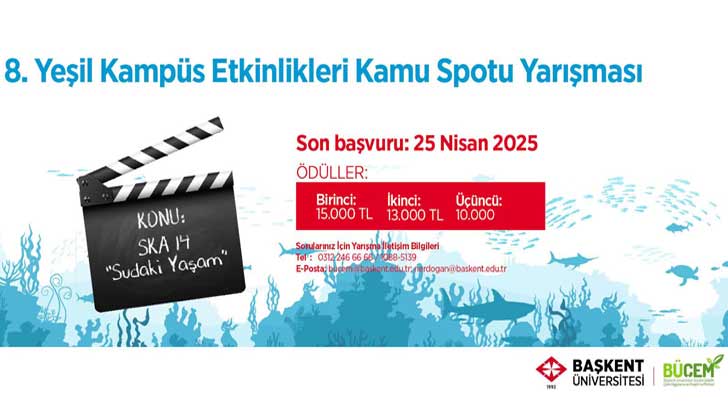 Üniversite Öğrencileri Yeşil Kampüs Etkinlikleri Kamu Spotu Yarışması