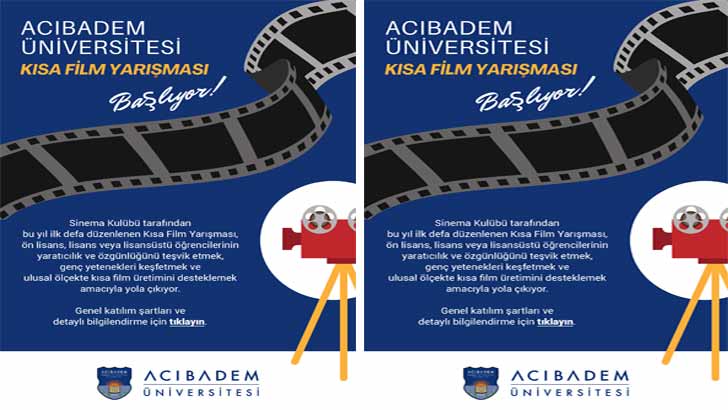 Acıbadem Üniversitesi Kısa Film Yarışması
