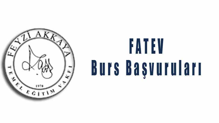FATEV Burs Başvuruları