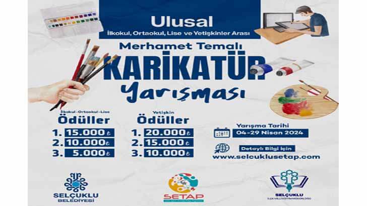 Merhamet Temalı Ulusal Karikatür Yarışması