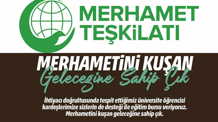 Merhamet Teşkilatı Derneği Burs Başvurusu